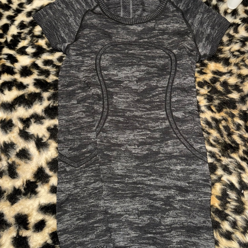 Gray Short Sleeve Lulu Shirt